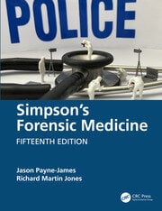 Simpson's Forensic Medicine 